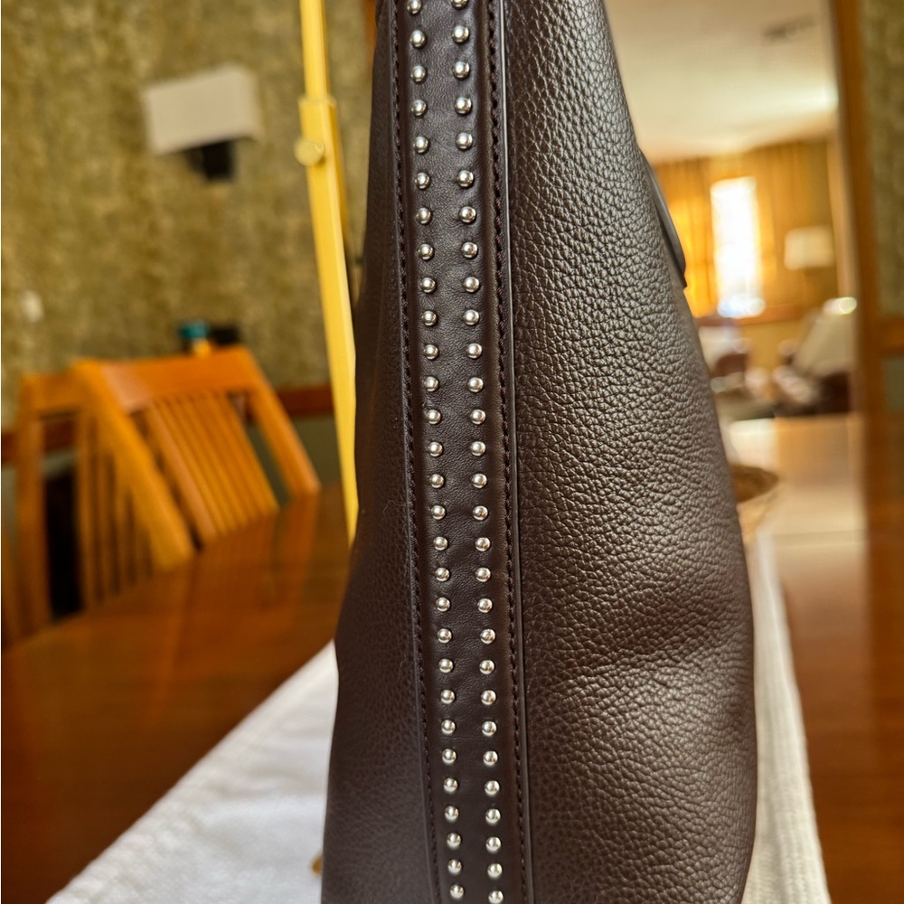 Brighton Wesley Leather tote in Cocoa Tobacco - Picture 7 of 16